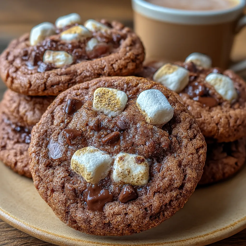 Hot Chocolate Cookies