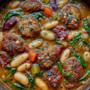 Italian Sausage White Bean Soup