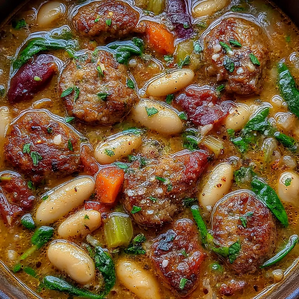 Italian Sausage White Bean Soup