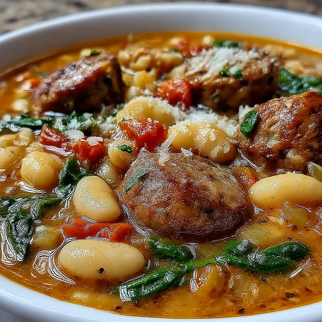 Italian Sausage White Bean Soup