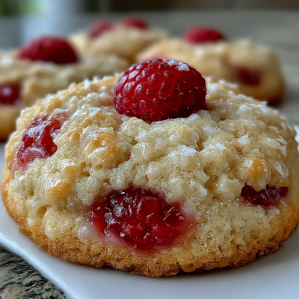 Lemon Raspberry Cookies