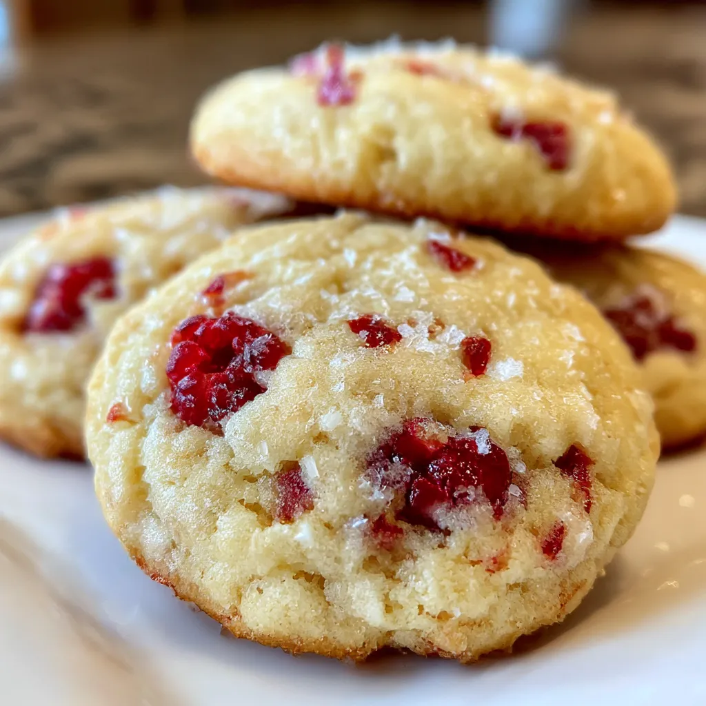 Lemon Raspberry Cookies