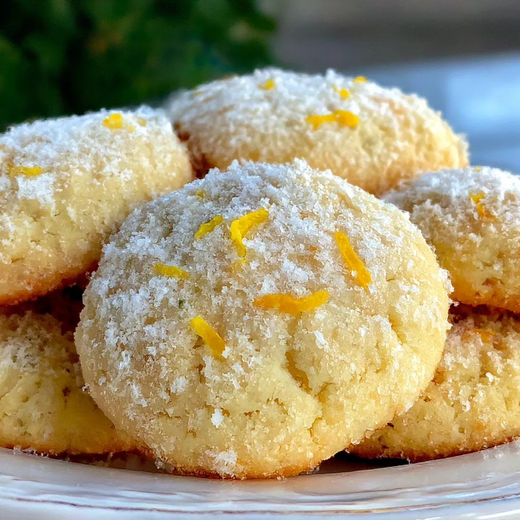 Lemon Sugar Cookies