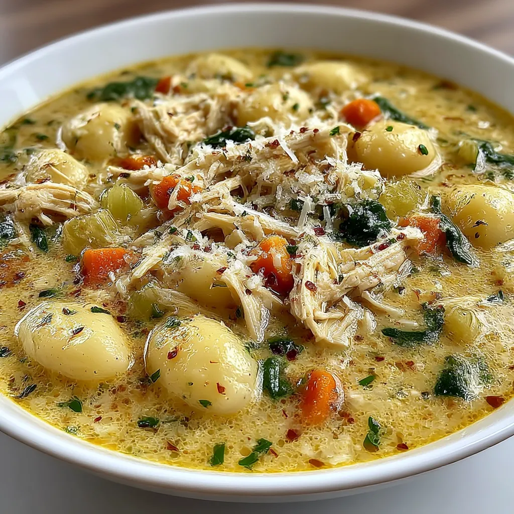 Olive Garden Chicken Gnocchi Soup