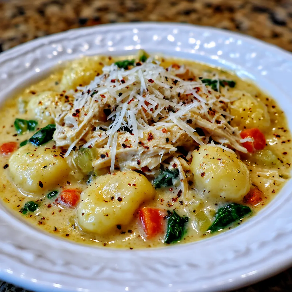 Olive Garden Chicken Gnocchi Soup
