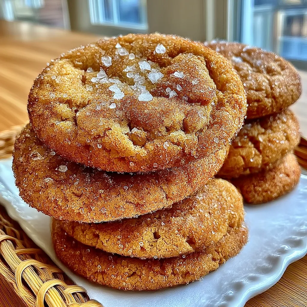 Salted Honey Cinnamon Cookies