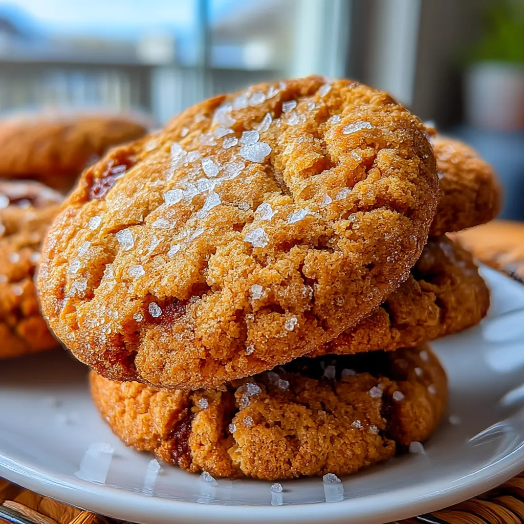 Salted Honey Cinnamon Cookies