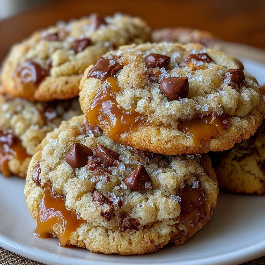 Soft and Chewy Twix-Style Cookies