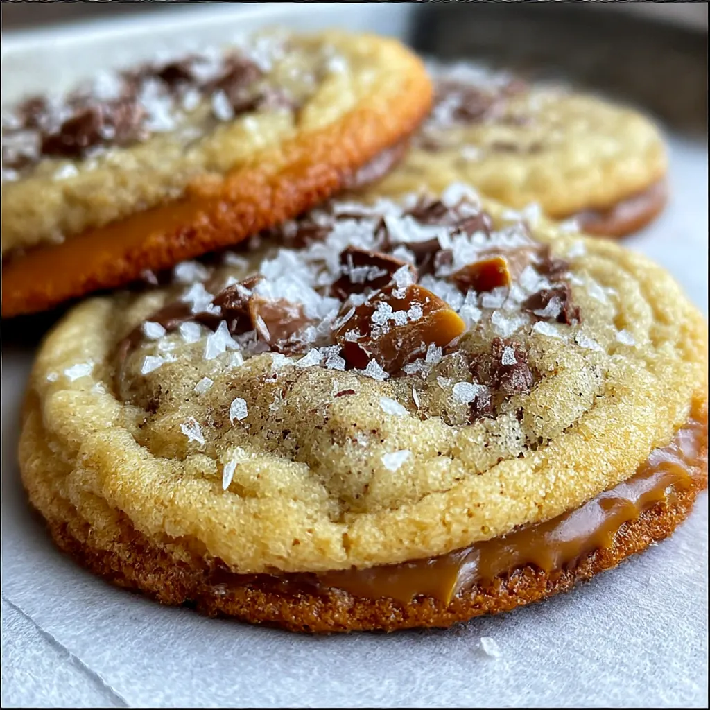 Soft and Chewy Twix-Style Cookies