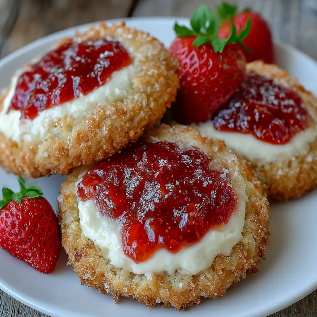 Strawberry Cheesecake Cookies