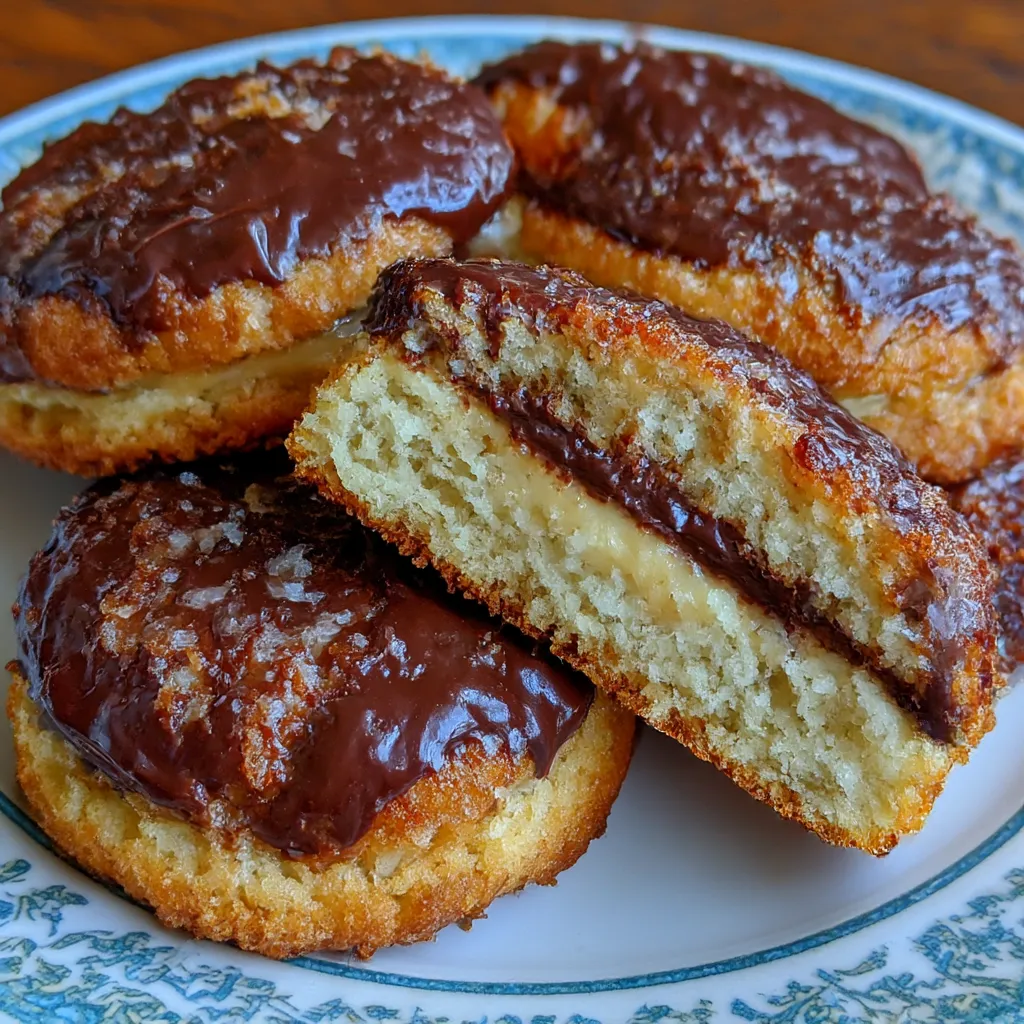 The Best Boston Cream Pie Cookie Dessert