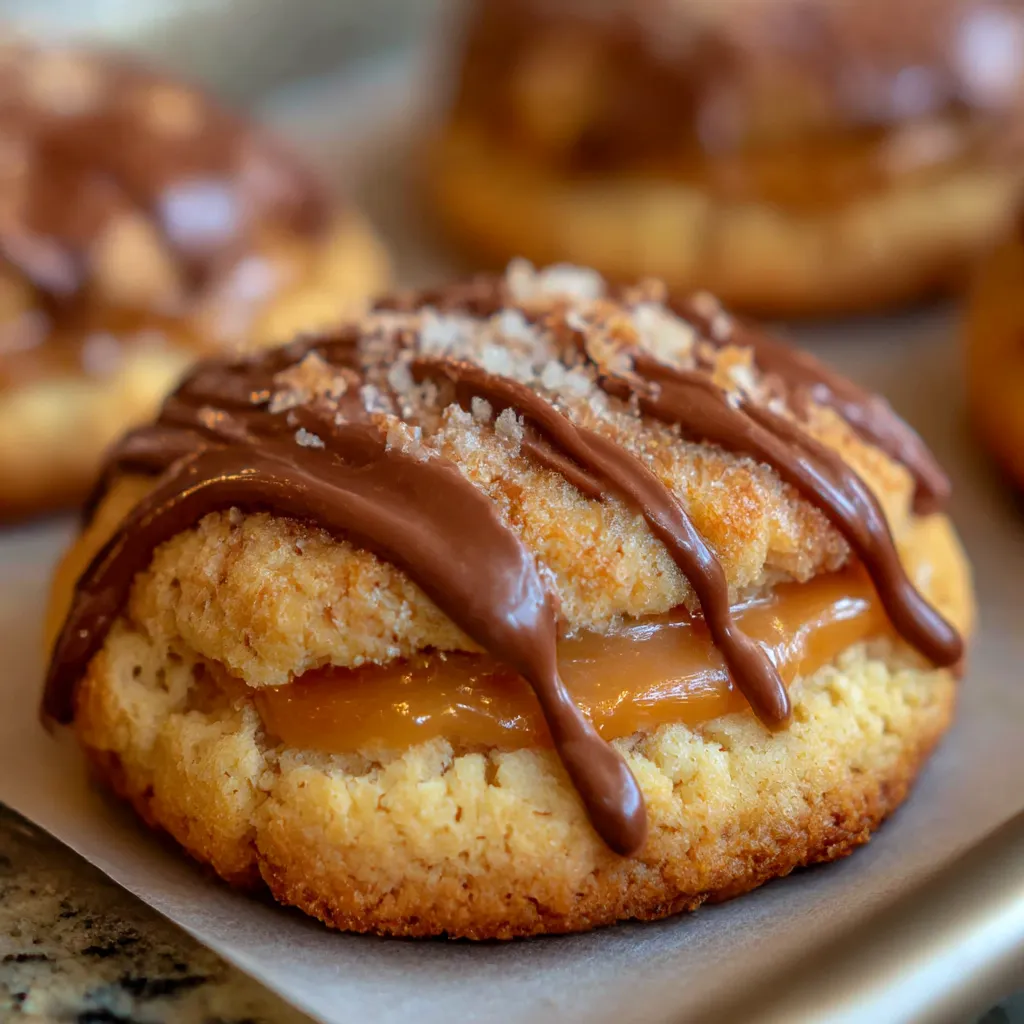 Twix-Style Cookies