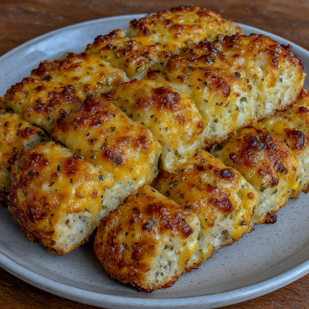 Homemade Cheesy Breadsticks
