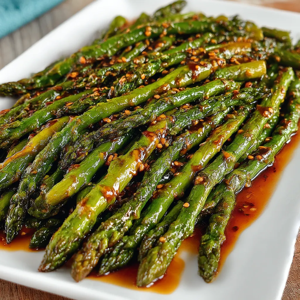 Asparagus with Balsamic Glaze