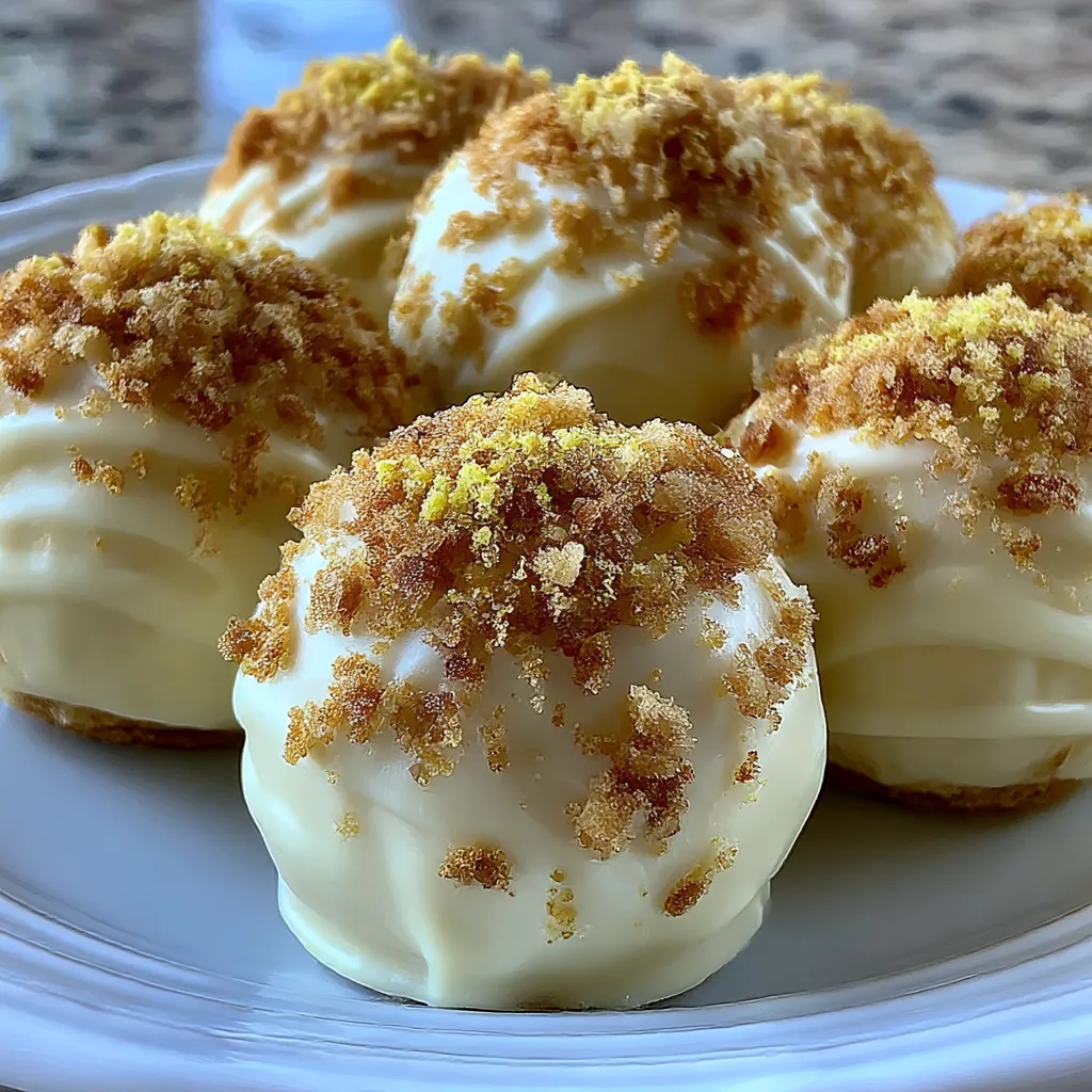 Banana Pudding Easter Truffles