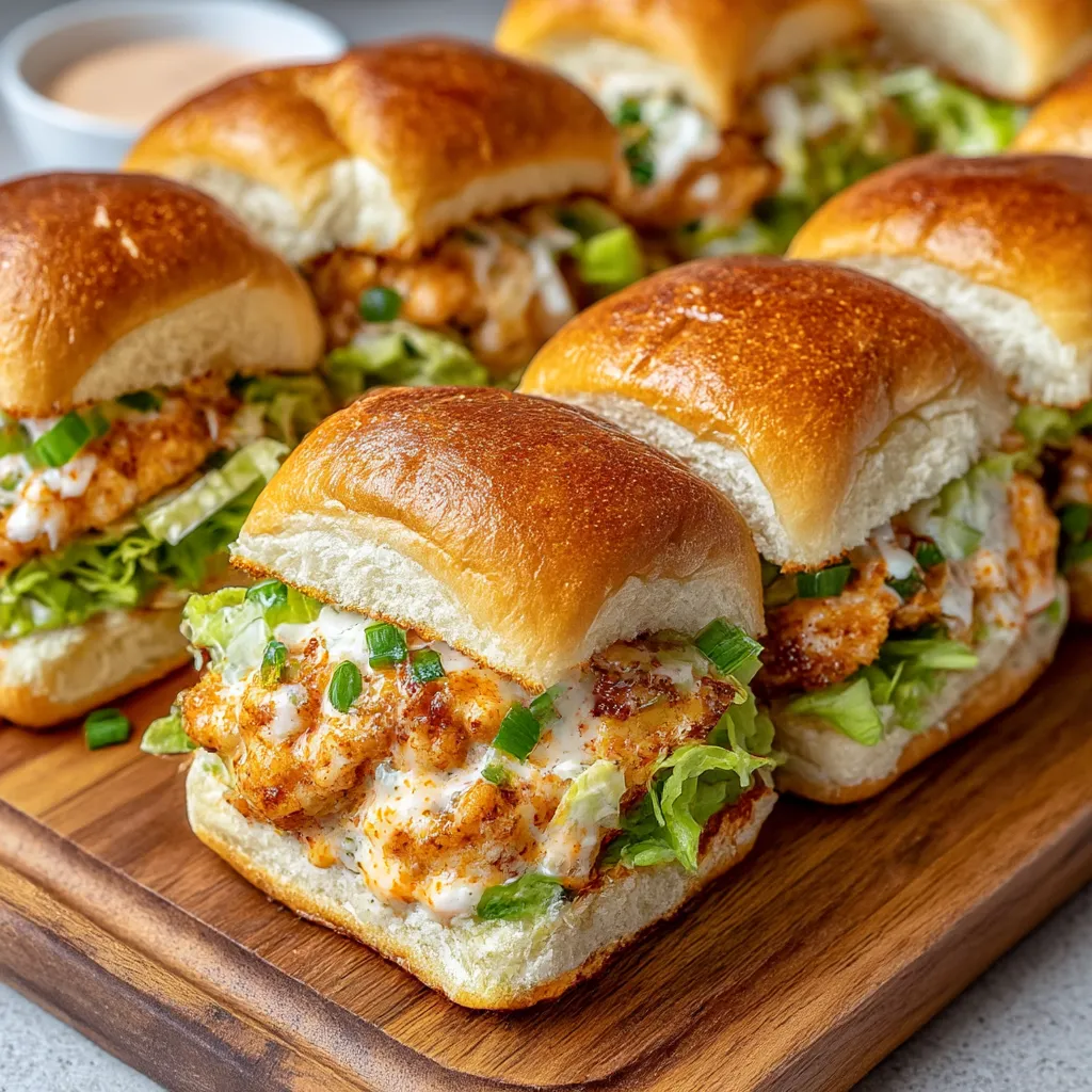 Bang Bang Chicken Sliders