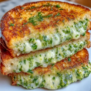 Best Pesto Grilled Cheese