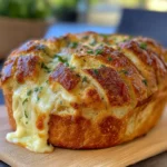 Cheesy Garlic Bliss Pull-Apart Bread