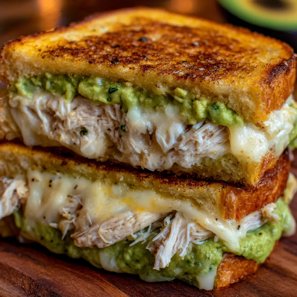 Chicken Avocado Melt Sandwich