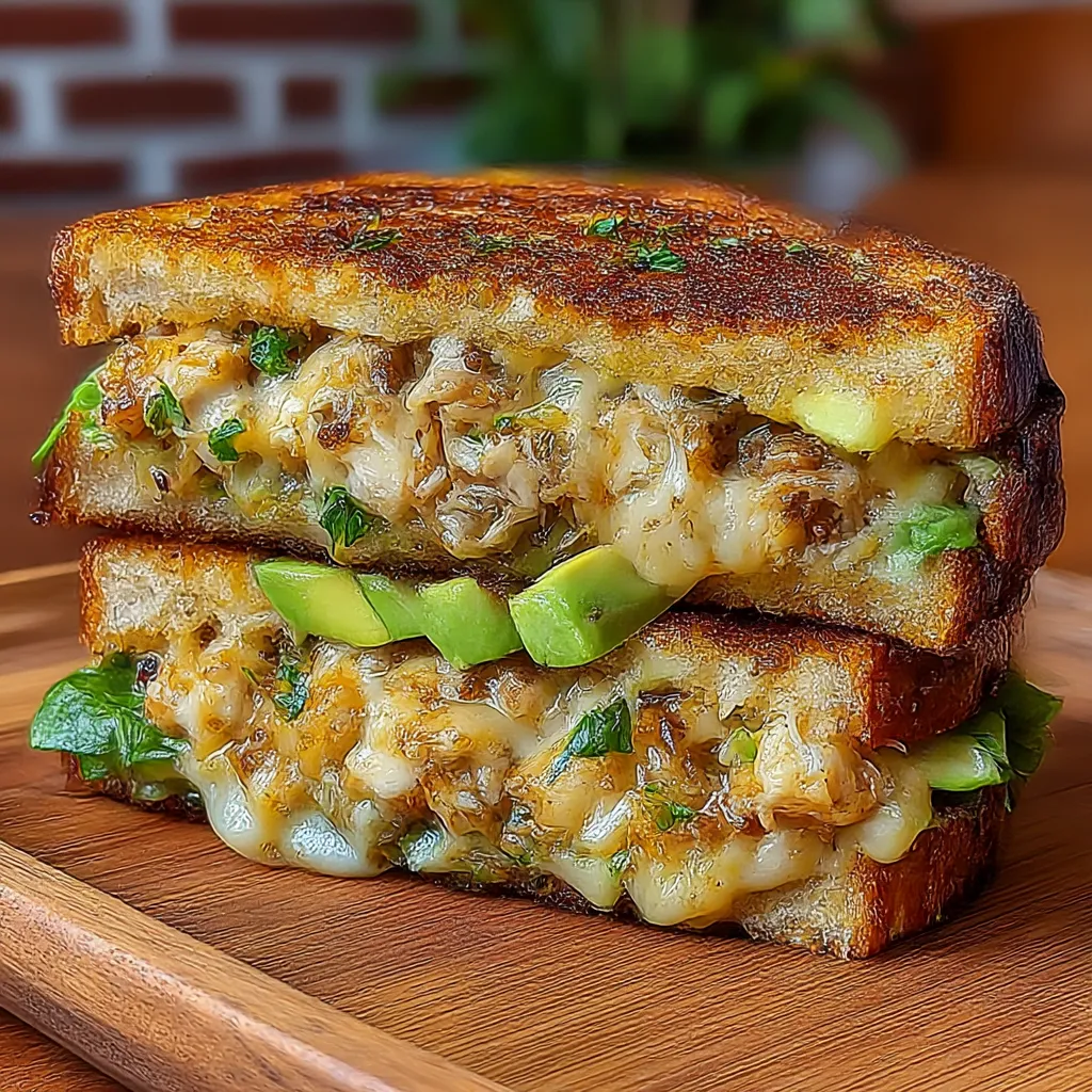 Chicken Avocado Melt Sandwich