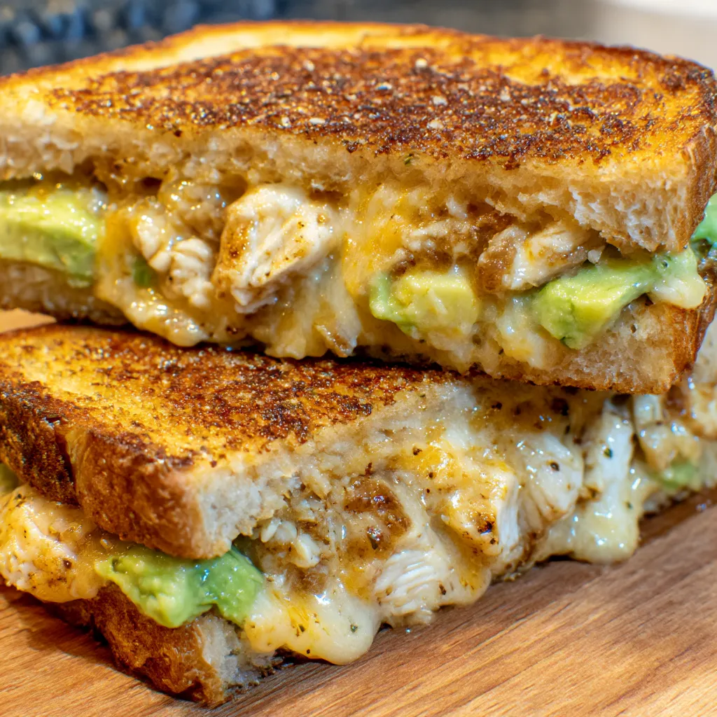 Chicken Avocado Melt Sandwich