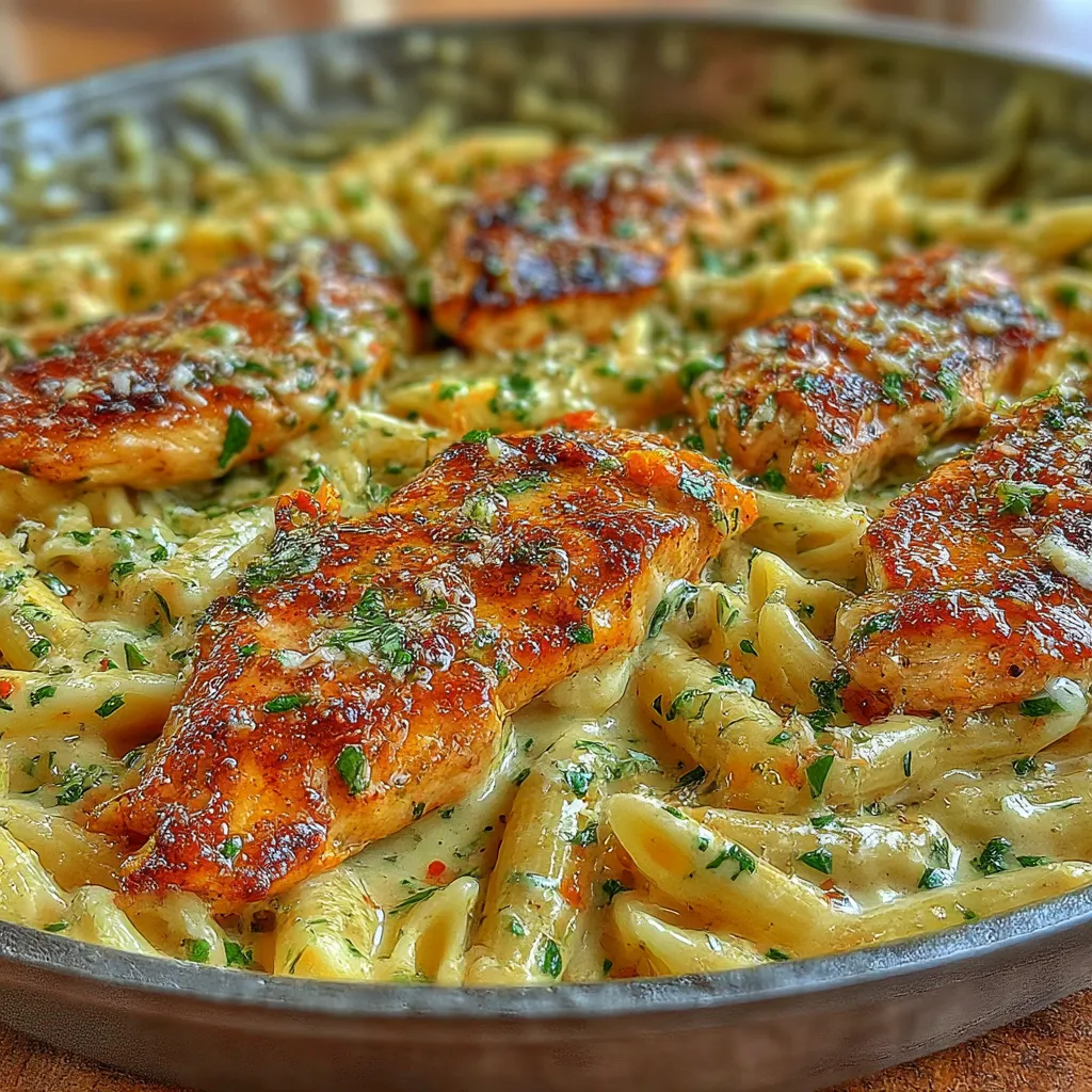 Creamy Cowboy Butter Chicken Pasta