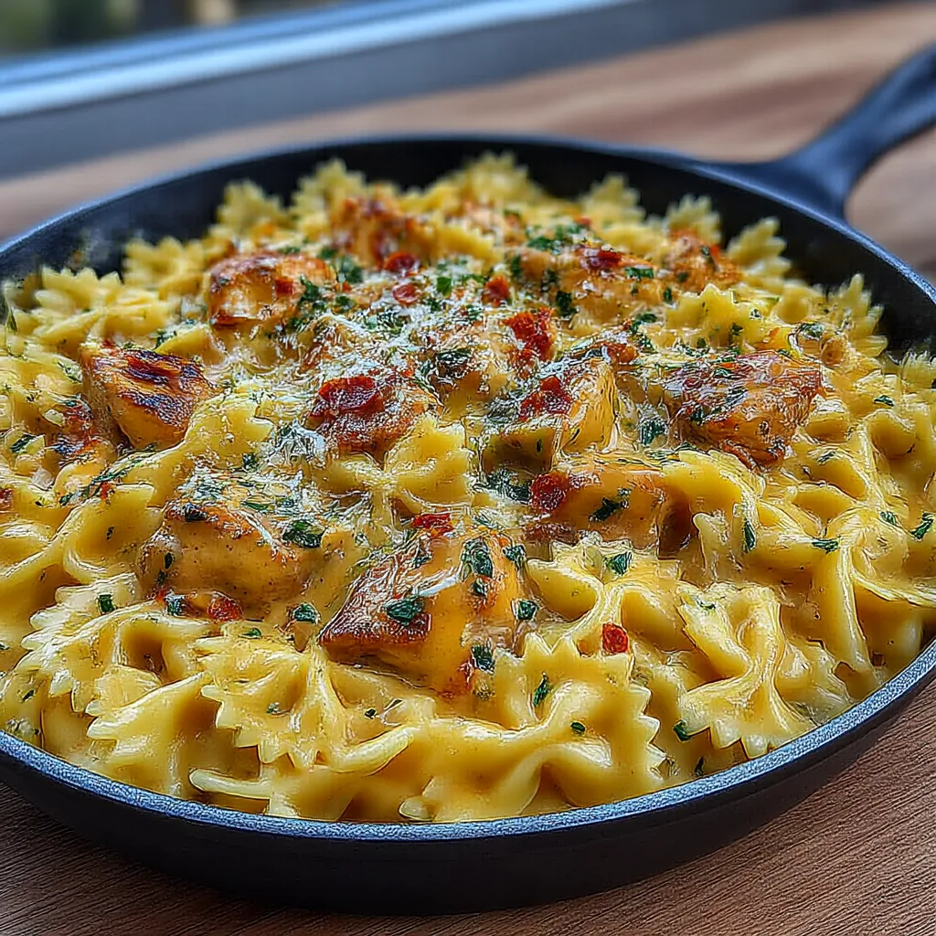 Creamy Cowboy Butter Chicken Pasta
