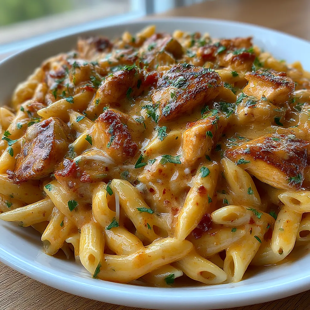 Creamy Cowboy Butter Chicken Pasta