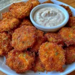 Crispy Pickle Cheese Bites