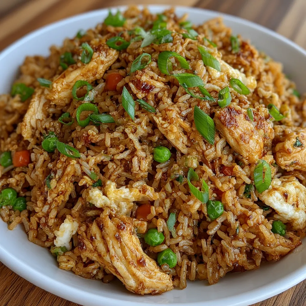 Crockpot Chicken Fried Rice