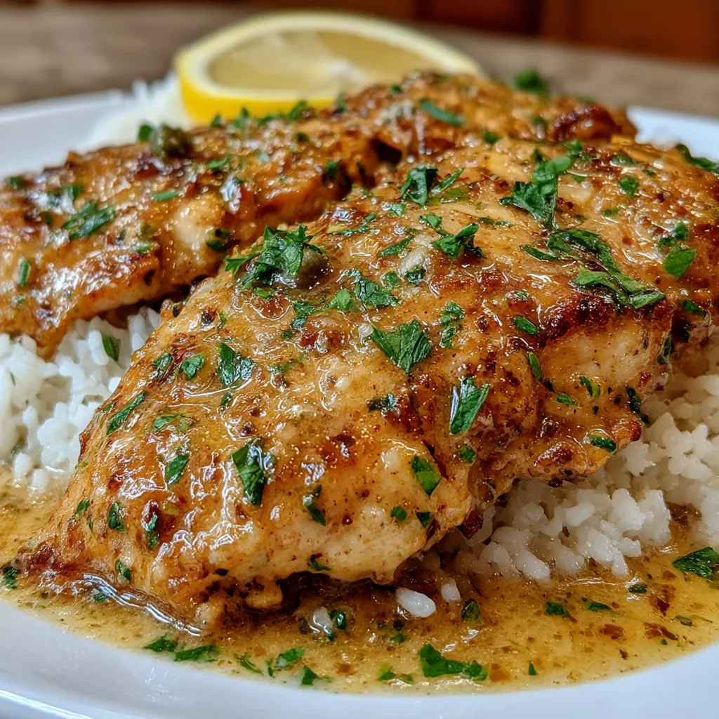 Crockpot Chicken Piccata