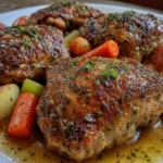 Crockpot Chicken Thigh Pot Roast