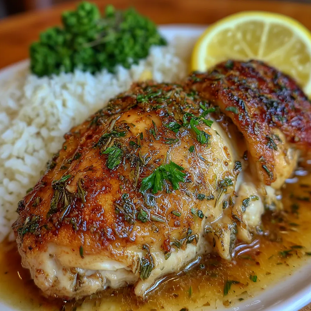 Crockpot Greek Lemon Chicken