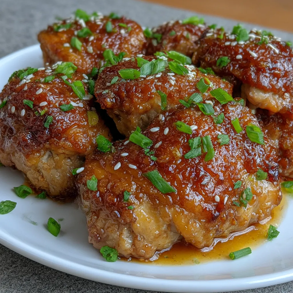 Crockpot Honey Garlic Chicken