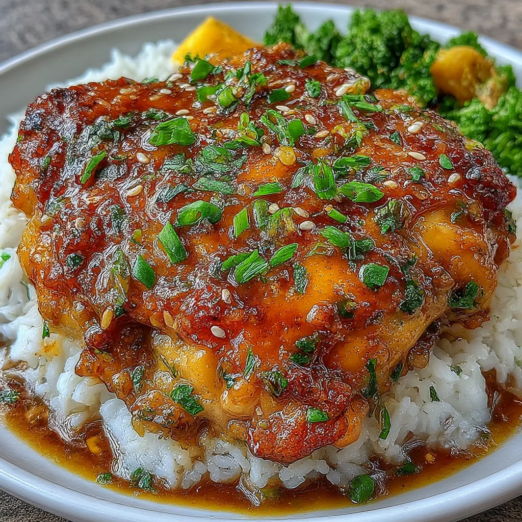 Crockpot Honey Garlic Chicken
