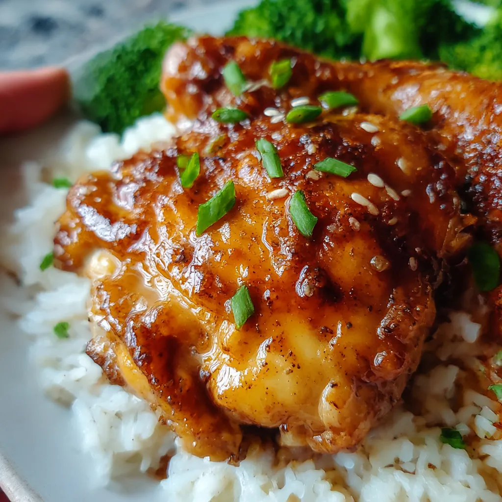 Crockpot Honey Garlic Chicken