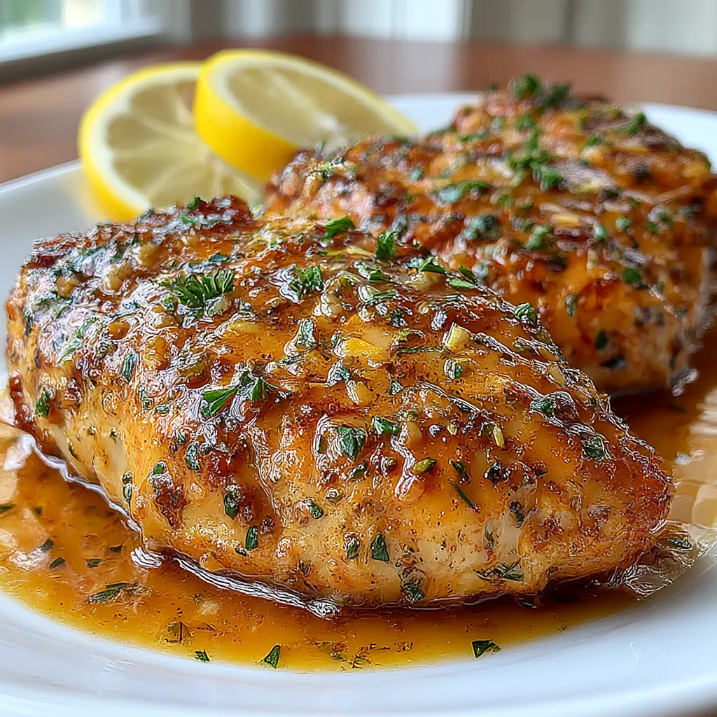 Crockpot Lemon Garlic Butter Chicken