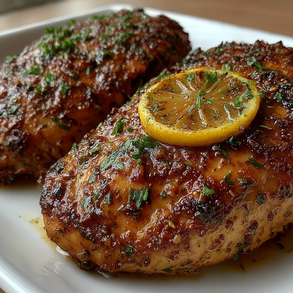 Crockpot Lemon Garlic Butter Chicken