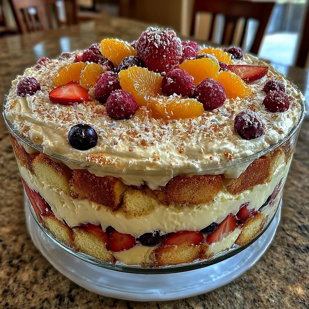 Easter Trifle Dessert