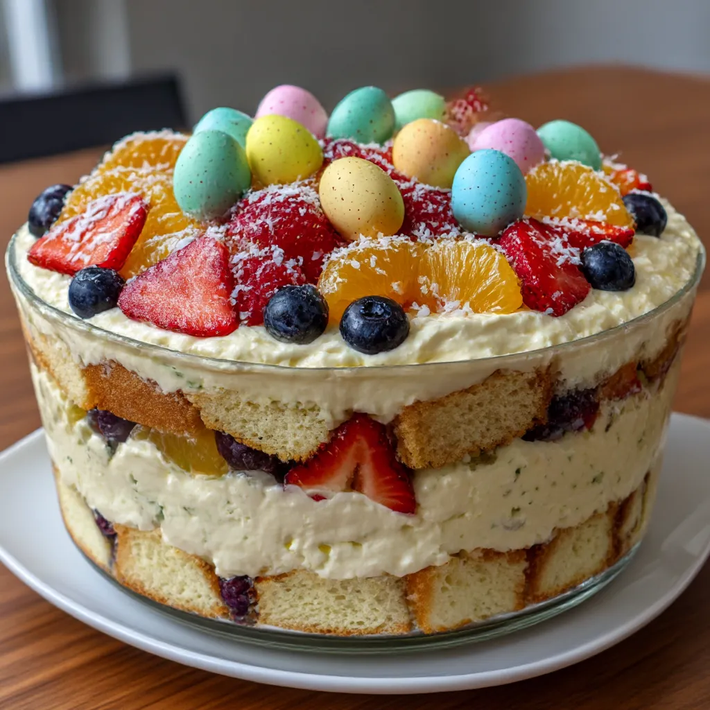 Easter Trifle Dessert