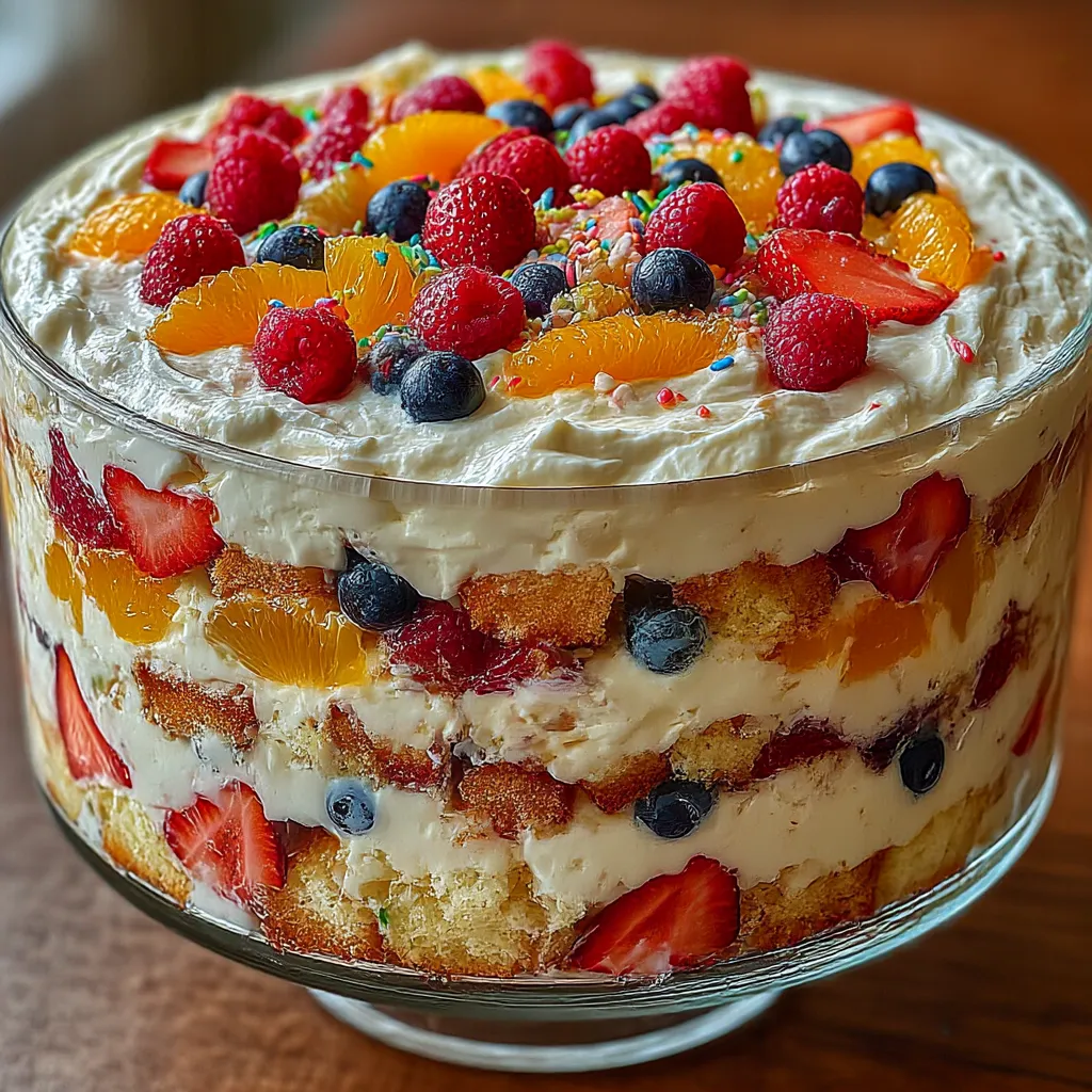 Easter Trifle Dessert