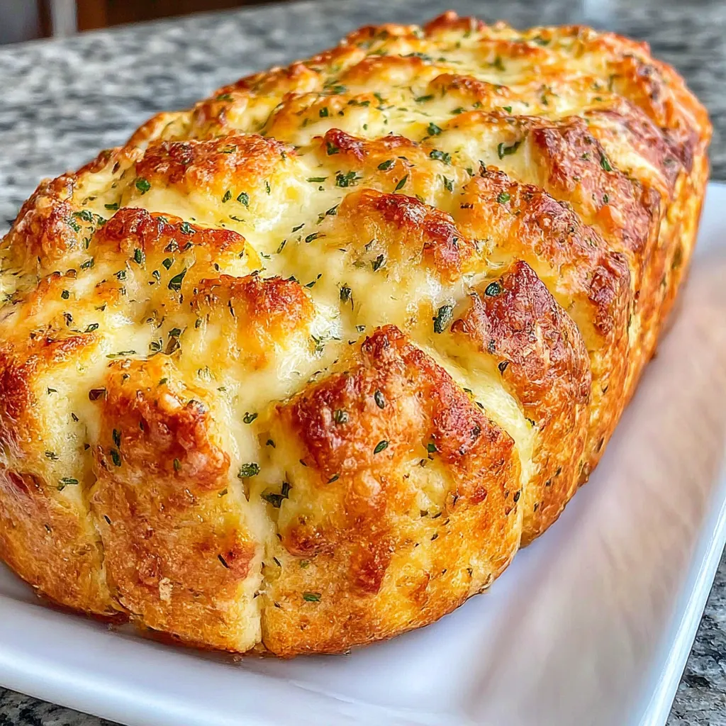 Easy Bread Machine Italian Herb and Cheese Bread