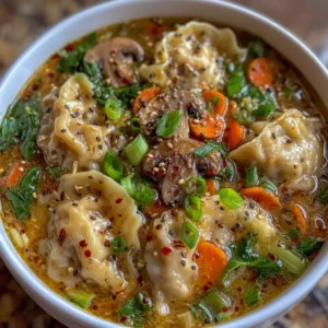 Easy Potsticker Soup