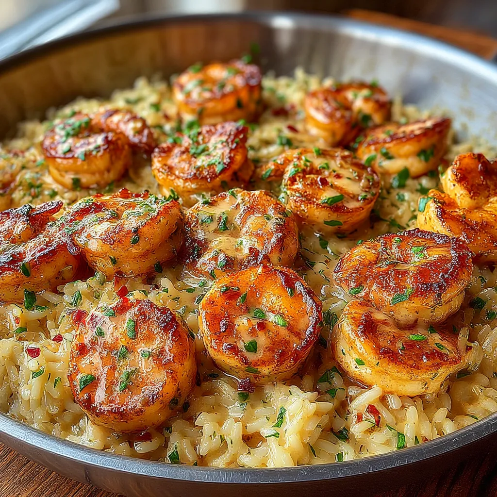 Garlic Butter Shrimp Weeknight Rice Bowl