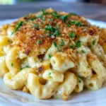 Gourmet Baked Mac and Cheese with a Crunch