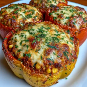 Healthy Stuffed Bell Peppers