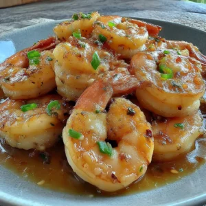 High-Protein Honey Garlic Shrimp