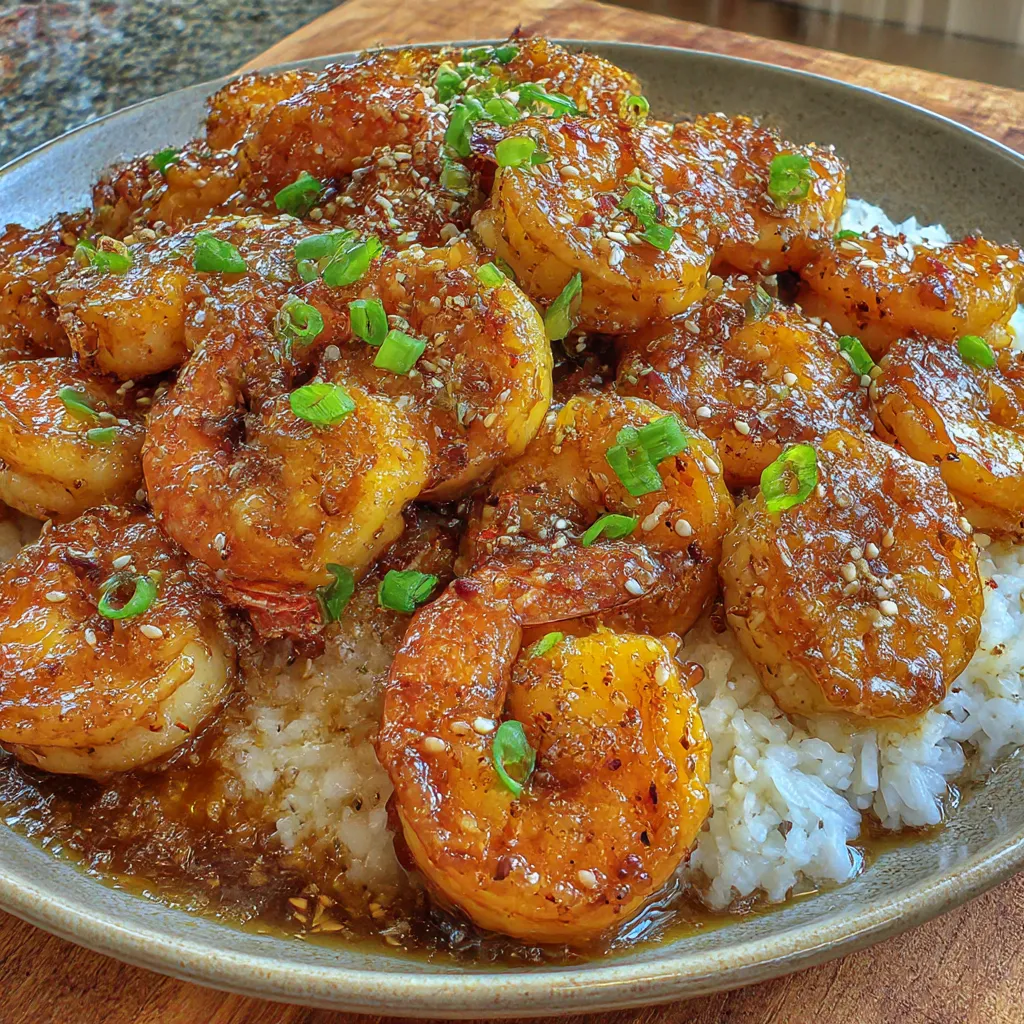Honey Garlic Shrimp