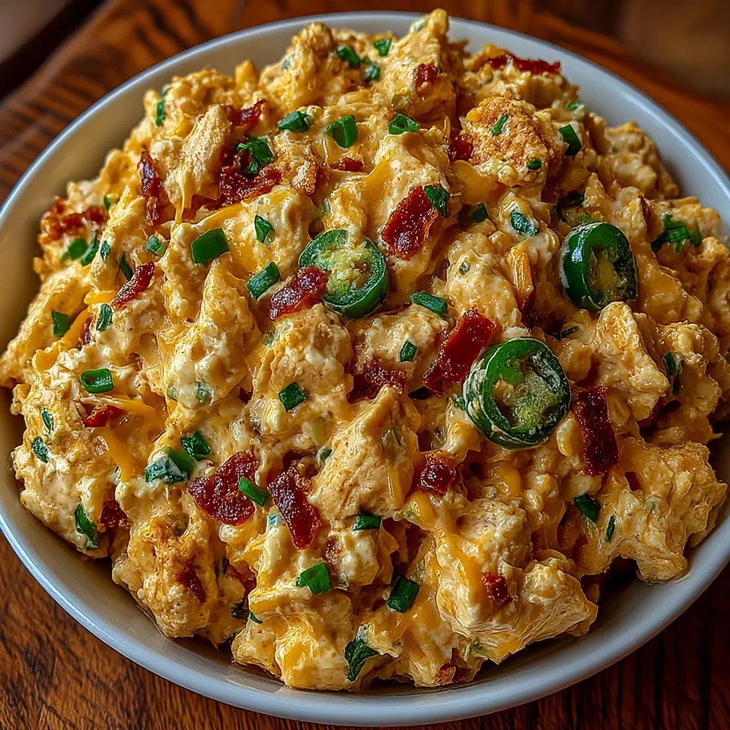 Jalapeño Popper Chicken Salad