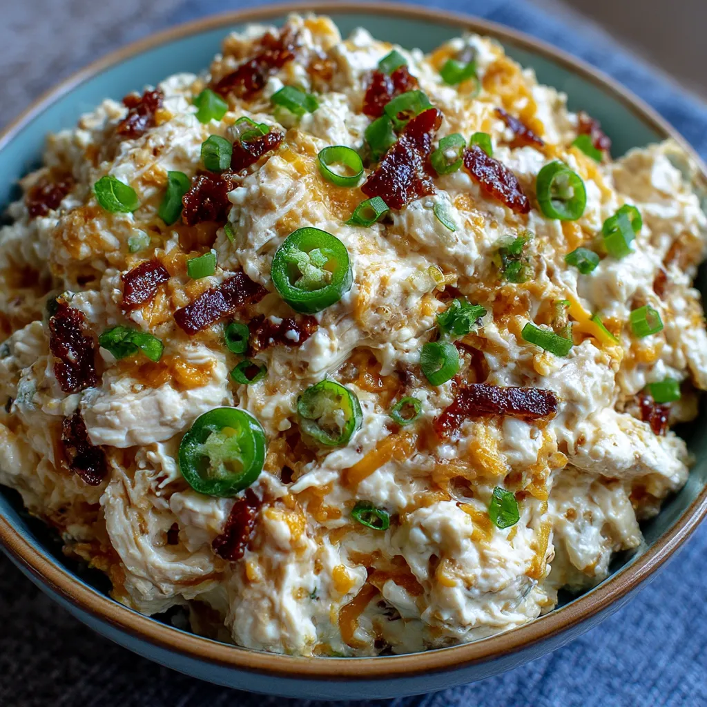 Jalapeño Popper Chicken Salad